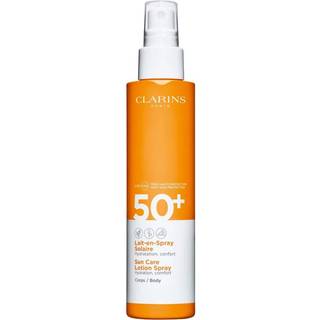 Clarins paris sun care lotion spray body 50+ very high protection 150ml