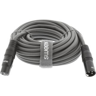 Luxorparts Balanceret XLR-kabel - 15 m, Sort
