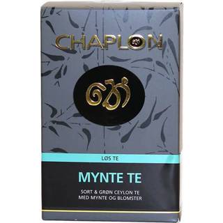 (D) Chaplon Mynte te, Refill 100 g i æske Ø
