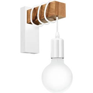 EGLO TOWNSHEND væglampe, sort/brun