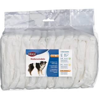 Trixie Diapers for Male Dogs M-L: 46-60cm (12-Pack)
