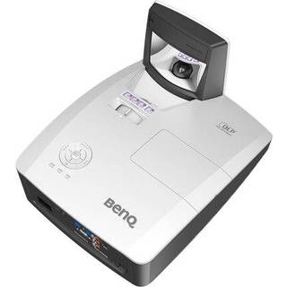 BenQ MH856UST+ Ultrakort projektor med kort projiceringsafstand 3500 ANSI lumens DLP 1080p (1920x1080) 3D Sort, Hvid