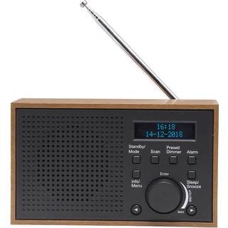 Denver DAB-46WHITE Internet Analog & digital Brown, White