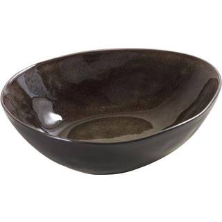 Serax Pure oval skål large Green