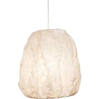 A World Of Craft Wrinkle Lampeskærm 40 Cm - Lampeskærme Papir Hvid - 1003141-NE