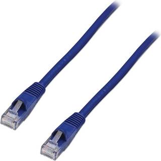 LINDY UTP Cat.6 Kabel, schwarz, 7,5m  LSOH, inkl. Testprotokoll