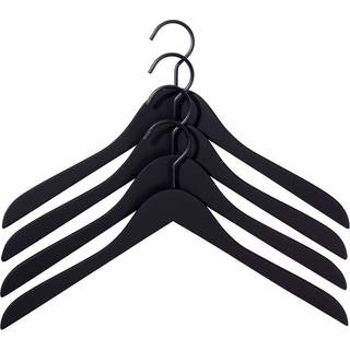 HAY Soft Coat Hanger Slim W./ Bar - Sort