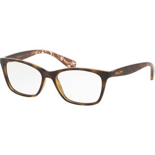 Ralph Lauren Kvinde RA7071 502 Optiske stel Injiceret Brun Transparent Cat Eye Normal