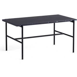 HAY Rebar sofabord 80x49x40,5 cm Black marble-black