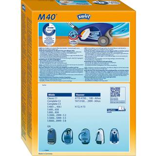 Swirl M40 Støvsugerpose