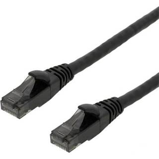 DELTACO High Flexible U/UTP Cat.6 patch cable, 24AWG, TPE, 5m, Black