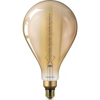 FORÅRSUDSALG - E27 - Philips Vintage LED Giant Dråbe Pære 5W - 300lm