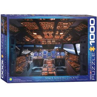 Eurografik shuttle cockpit 1000 stykker puslespil