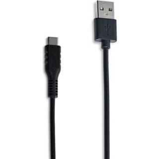 Celly USB Type-C opladningskabel, 2 meter, sort