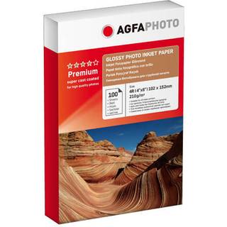 Fotopapir glossy A6 210 g 100x150mm 50 stk.