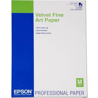 Epson Velvet Fine Art Paper 260 g/m2, A2 - 25 ark