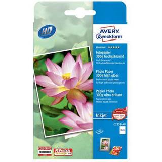 Avery C2553-40 10x15 Foto 300g, premium glossy, 40ark