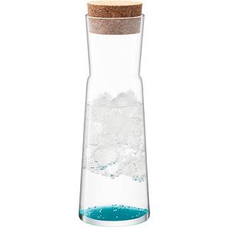 LSA International - Gio Line Carafe & Cork Stopper 1.35L Clear - Glaskander - Glas