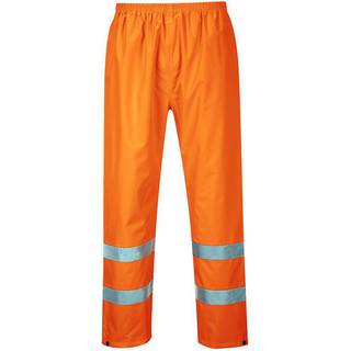 Hi-Vis Trafikbukser - Orange (Størrelse: XXXL)