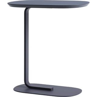 Muuto - Relate Side Table Dark Green 60,5 cm - Små borde og sideborde - BIG-GAME - Grøn - Metal/Træ