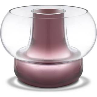 Holmegaard cado vase h24cm blomme mundblæst glas