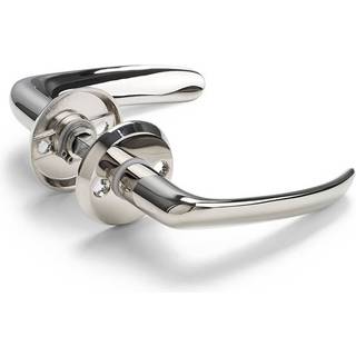 Habo A696 dørgreb inkl. dørgrebsroset, forniklet