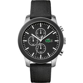 Lacoste 12.12 2010950 Chronograph Black Fabric Strap Watch - W8452
