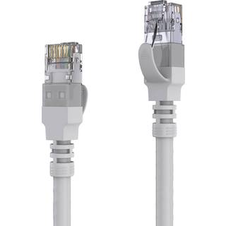 PureLink AVIT Media Series CAT 6a Kabel med afskærmning med folie og kobberfletning (SFTP 30m Patchkabel Grey --> På fjernlager, levevering hos dig 21-07-2026