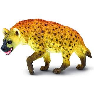 Safari Ltd. Hyena Figurine - Langsom h?ndmalet 4,25 """" Modelfigur - Uddannelsesleget?j til drenge og b?rn i alderen 3+