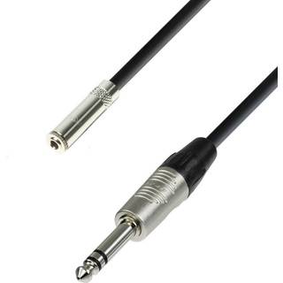 AH Headphone Extension 3.5 mm Jack stereo to 6.3 mm Jack stereo 3 m - K4 BYV 0300