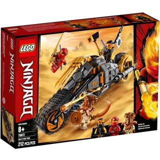 Lego Ninjago Coles Dirt Bike 70672 Building Kit (212 stykker)