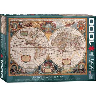 Verdenskortet - Orbis Geographica - 1000 brikker