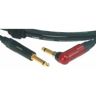Klotz TIR0300PSP Titanium 3 m Lige - Vinklet Instrumentkabel