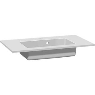 Dansani Minore vask 80,2 cm i hvid mat