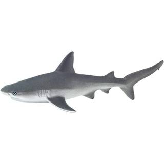 Safari Ltd. Gray Reef Shark Figurine - Detaljeret 6.25 """" Plastikmodelfigur - Sjovt uddannelsesm?ssigt havliv Leget?j for drenge piger og b?rn i