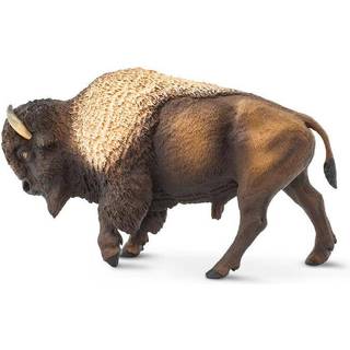 Safari Ltd. North American Bison Figure - Realistisk 5"""" Wildlife Figurine - P?dagogisk leget?j til drenge, piger og b?rn i alderen 3+