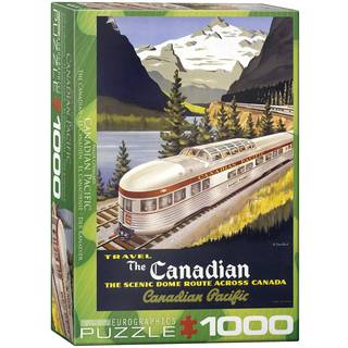 Eurografik CP Rail the Canadian 1000 Piece Puzzle (6000-0322)