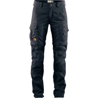Fjällräven Women's Karla Pro Zip-Off Trousers Zip off-bukser Damer størrelse 46 farve sort/blå