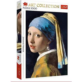 Trefl Puzzle - Art Collection - Girl with a pearl earring (1000 pieces) Floor