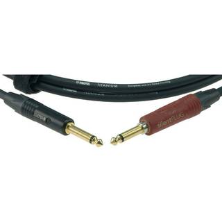 Klotz TI-0450PSP Titanium 4,5 m Lige - Lige Instrumentkabel