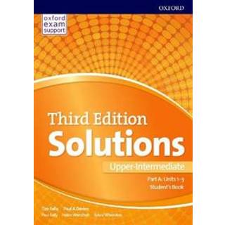 Solutions: Upper-Intermediate: Student's Book A Units 1-3