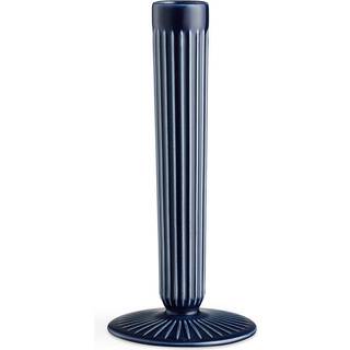 Hammershøi lysestage, 20 cm - indigoblå