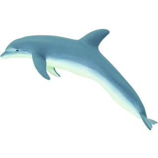 Safari Ltd. Bottlenose Dolphin Figurine - LIKKELIGE 7.5 """" Plastikmodelfigur - Sjovt uddannelsesm?ssigt leg leget?j til drenge piger og b?rn i al