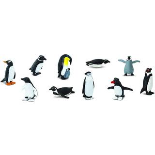 Safari Ltd. Penguins Toob - Figurer af Gentoo Humboldt Chinstrap Rockhopper Galapagos Adelie Emperor Family Penguin Chick - Uddannelsesleget?jsfi