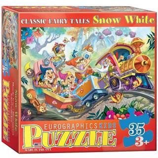 Eurografik 35-delt klassiske eventyr Snehvide puslespil
