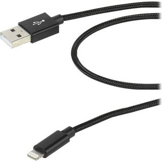 Vivanco Longlife Lightning kabel 1,5 meter - hvid (På lager i butik)