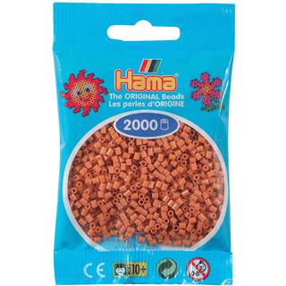 Hama Mini, perler, 2.000 stk., lysebrun (21) [Levering: 1-2 dage]