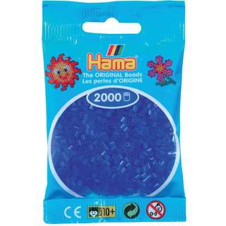 Hama Mini, perler, 2.000 stk., neonblå (36) [Levering: 1-2 dage]