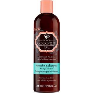 HASK Monoi Coconut Oil Nærende shampoo for skinnende og blødt hår 355 ml - 355 ml
