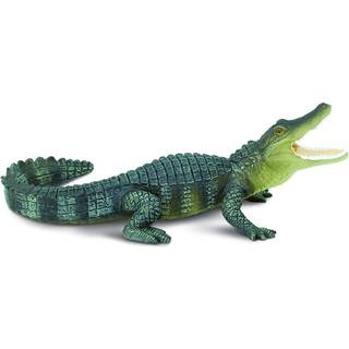 Safari Ltd. Alligator figur - LIKKELIGE 6 """" Reptilfigur - Uddannelsesleget?j til drengepiger og b?rn i alderen 3+